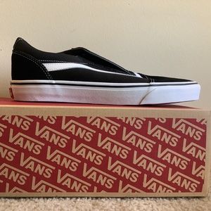 Vans (Suede Canvas) Black/White